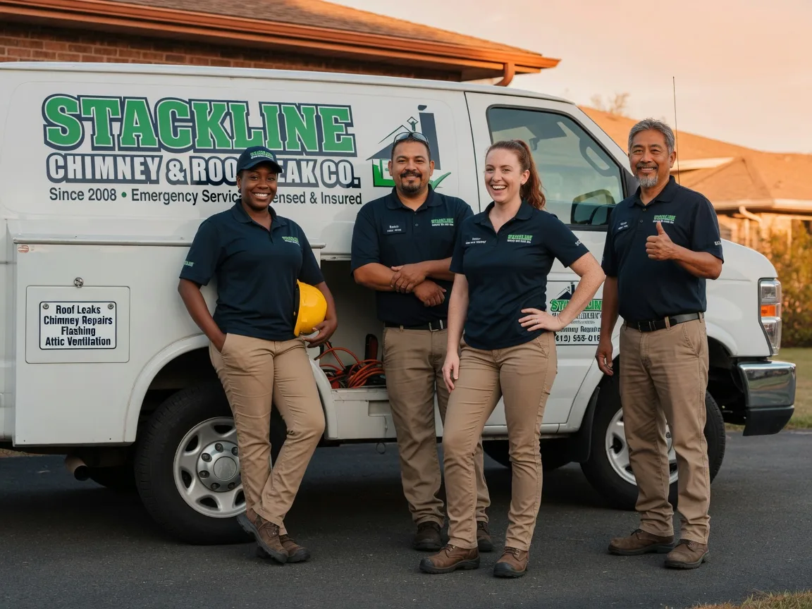 Chimney flashing repair company in Winchester, CT
